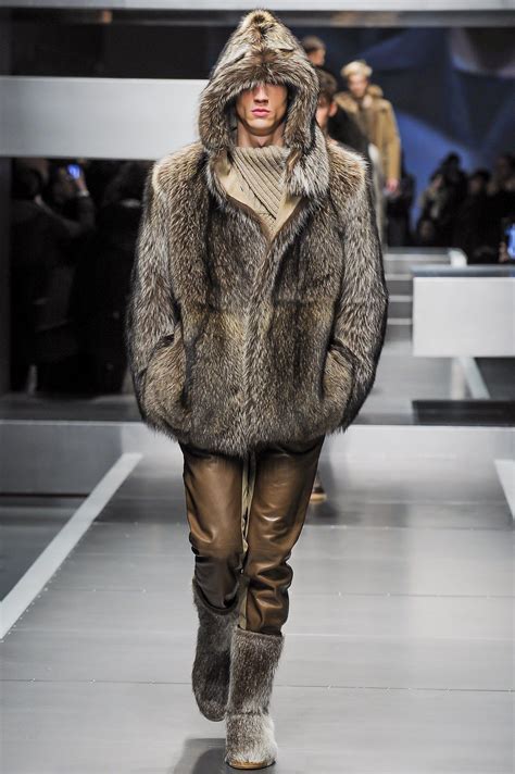 long fur for men fendi|Ready to Wear for Men .